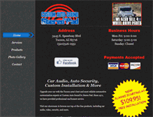 Tablet Screenshot of customautosoundbystereopad.com